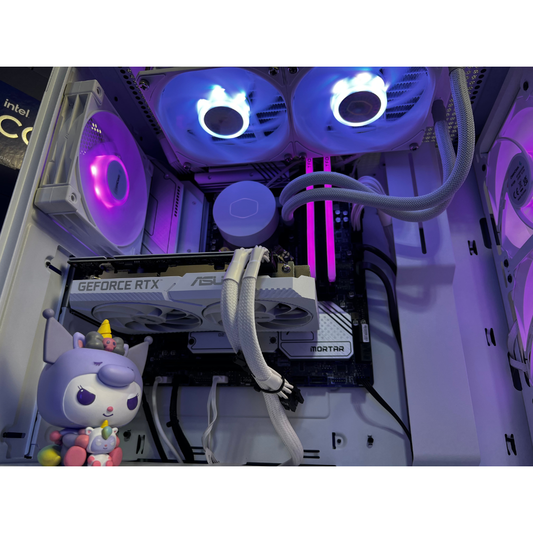 Themed Gaming Pc with KUROMI Funko pop (Intel Core i7-14th Gen/2TB SSD/32GB RAM/RTX 4060/Windows 11 Pro)