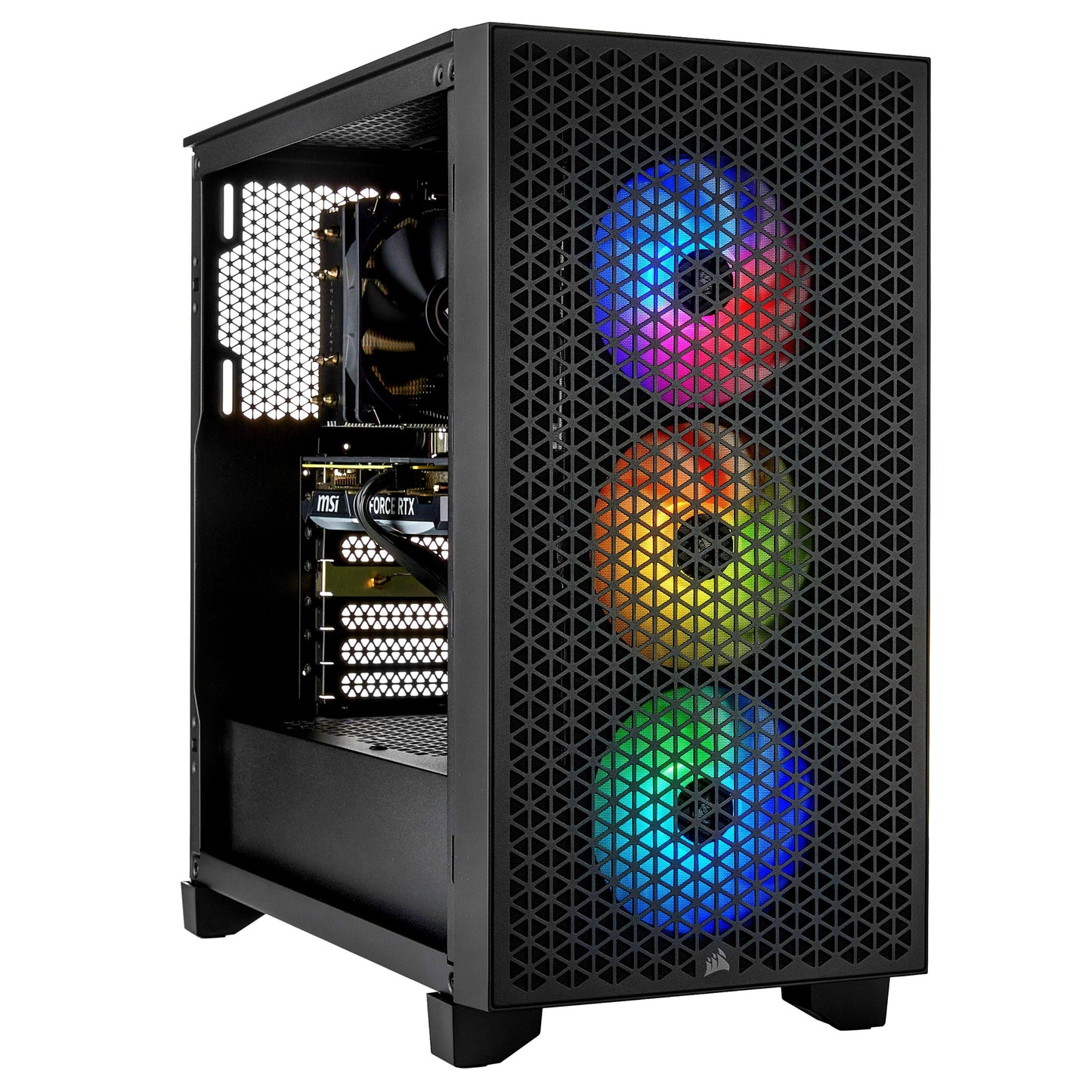 PCxtend Budget Gaming Pc (Intel i7-14th Gen - RTX 4060 - 1TB SSD - 32GB RAM - Win 11 Pro - Keyboard Mouse)