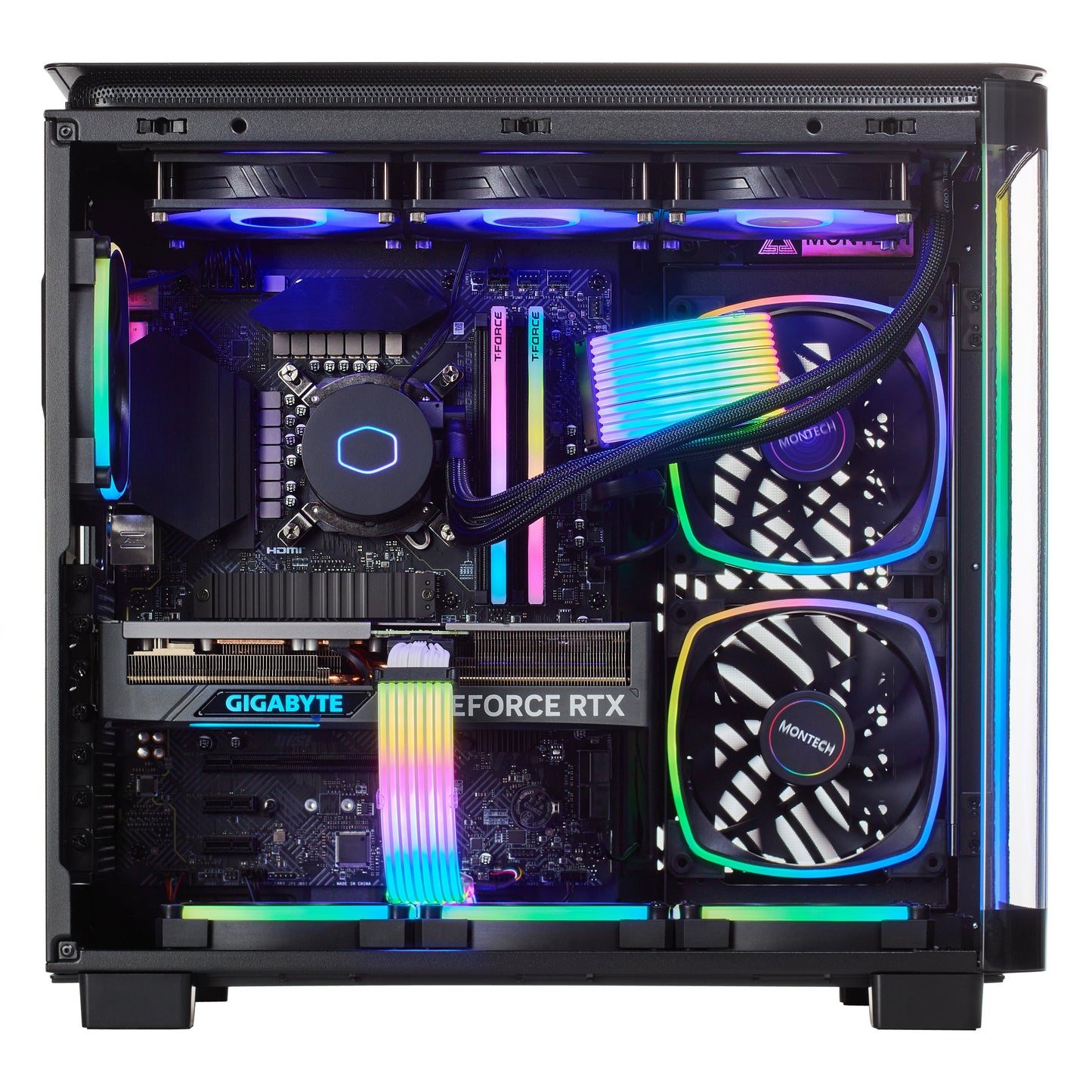 PCxtend Master Gaming Pc - Intel Core i9 14900K, 192GB Ram DDR5, 2x 2TB SSD, RTX 4090 3Years Warranty