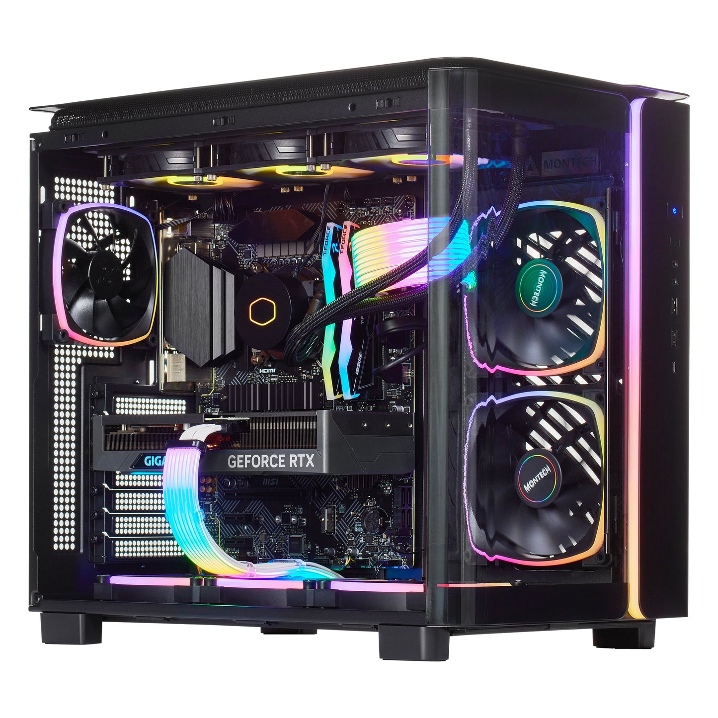PCxtend Master Gaming Pc - Intel Core i9 14900K, 192GB Ram DDR5, 2x 2TB SSD, RTX 4090 3Years Warranty