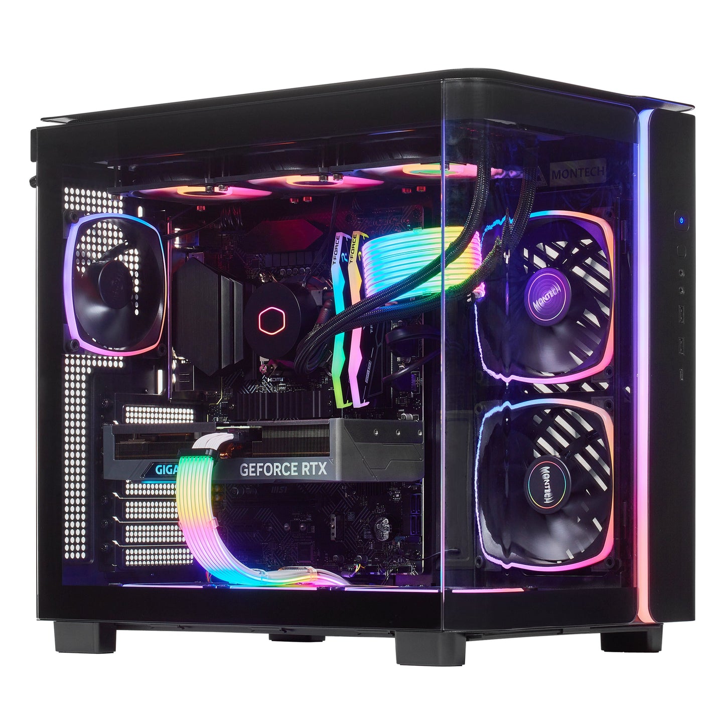 PCxtend Master Gaming Pc - Intel Core i9 14900K, 192GB Ram DDR5, 2x 2TB SSD, RTX 4090 3Years Warranty