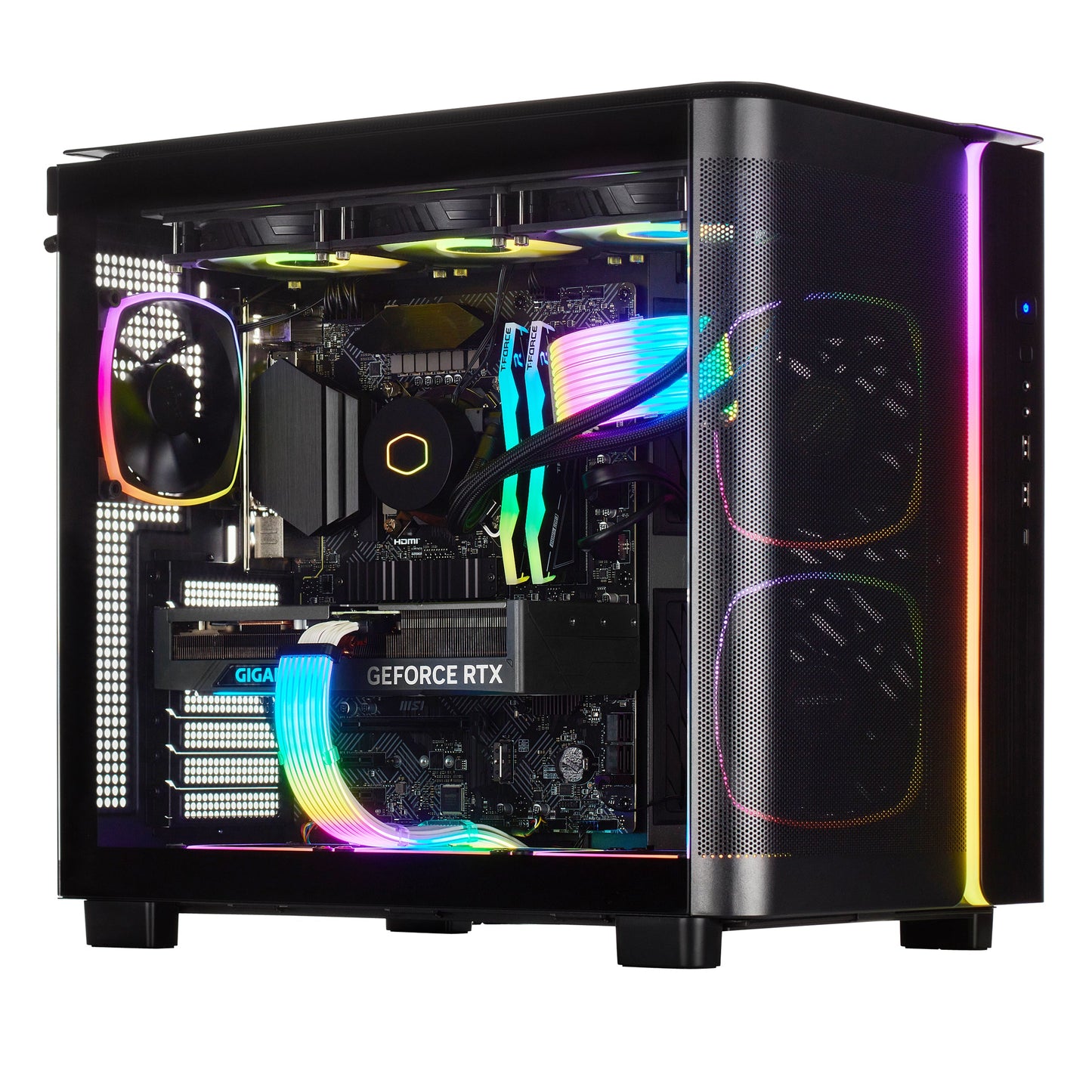 PCxtend Master Gaming Pc - Intel Core i9 14900K, 192GB Ram DDR5, 2x 2TB SSD, RTX 4090 3Years Warranty