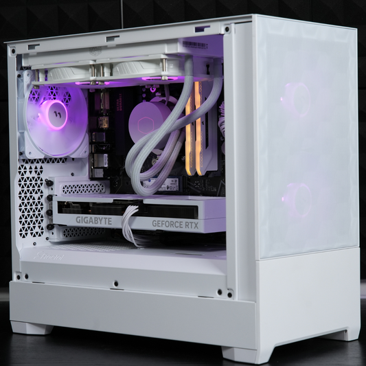 PCxtend AIR Gaming Pc (Ryzen 5 5600 - RTX 4060 Ti - 1TB SSD - 32GB RAM - Win 11 Pro)