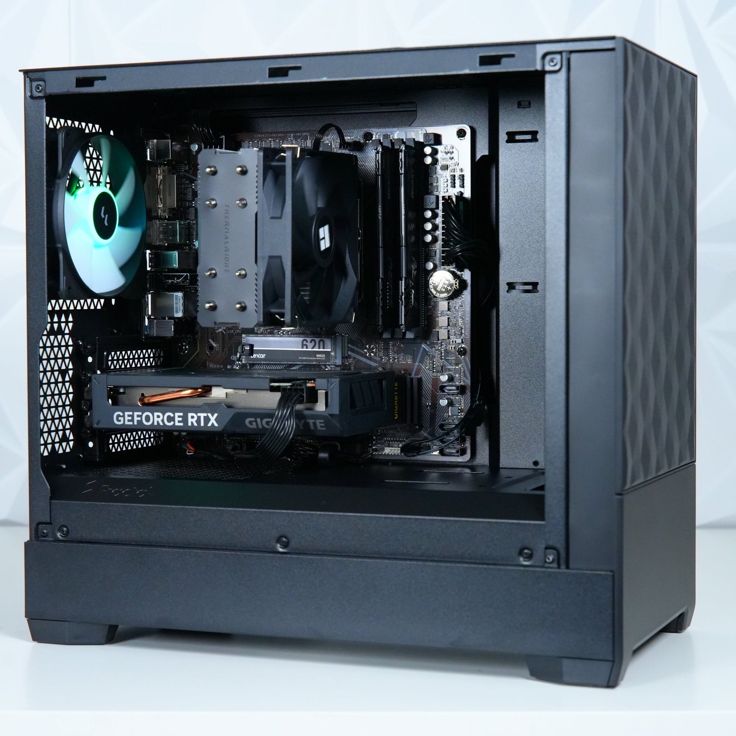 PCxtend AIR Gaming Pc (Ryzen 5 5600 - RTX 4060 - 2TB SSD - 32GB RAM - Win 11 Pro)
