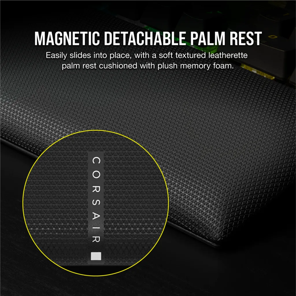 K100 RGB Optical-Mechanical Gaming Keyboard ?€? CORSAIR OPX Switch ?€? Black