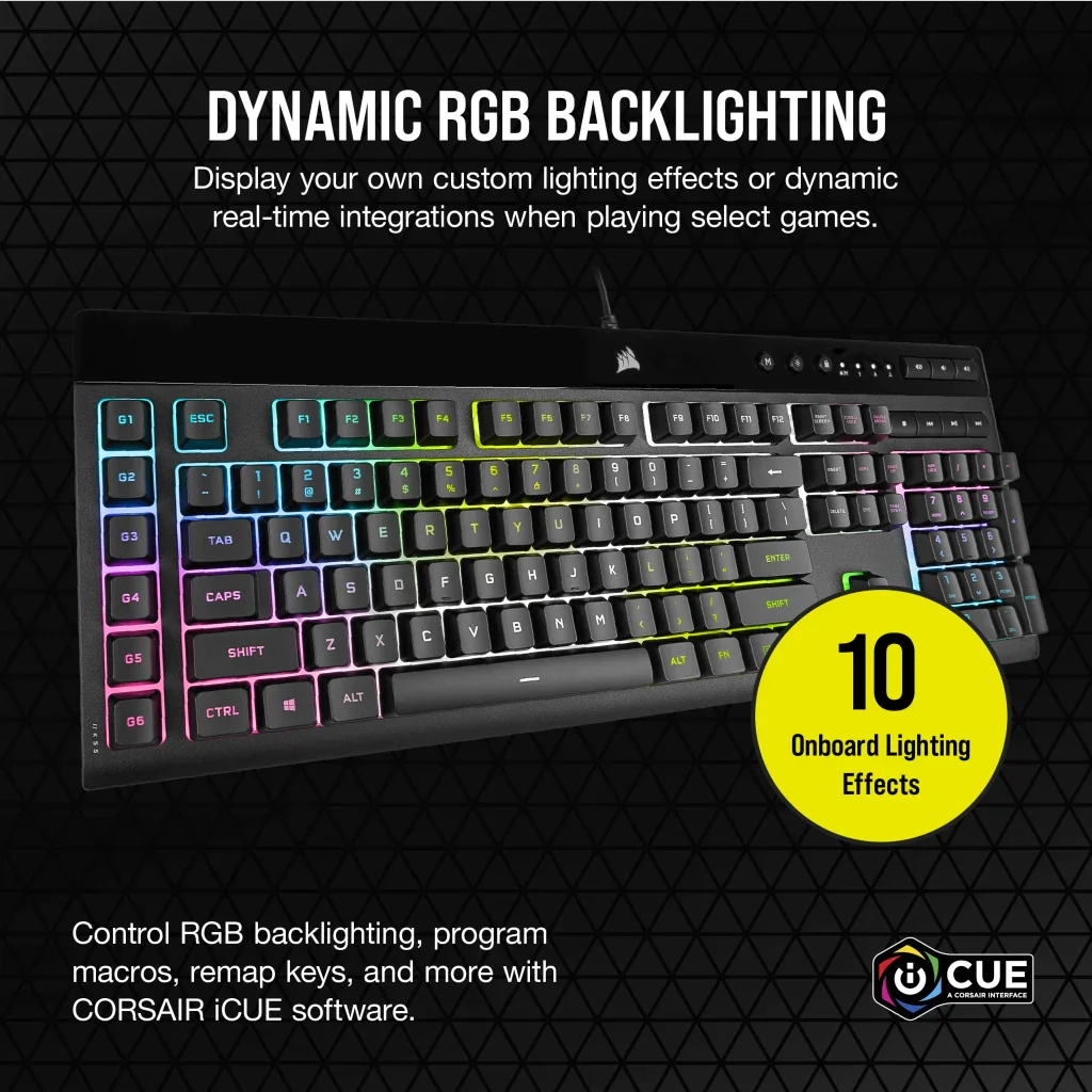 CORSAIR K55 RGB PRO XT Gaming Keyboard
