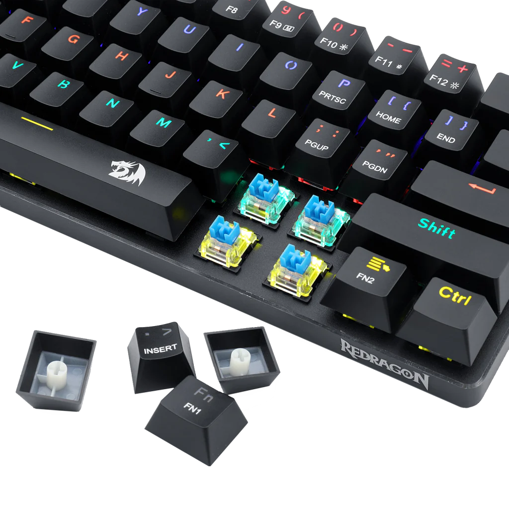 Redragon K613 Jax mechanical gaming Keyboard Blue Switch