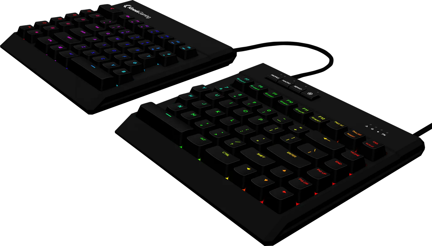 Kinesis Freestyle Edge RGB Split Mechanical Keyboard