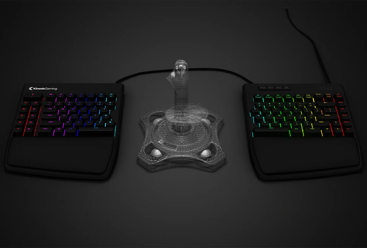 Kinesis Freestyle Edge RGB Split Mechanical Keyboard