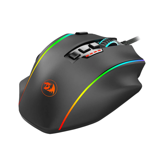 Redragon M901 Perdiction Wired Gaming Mouse with weight tuning set