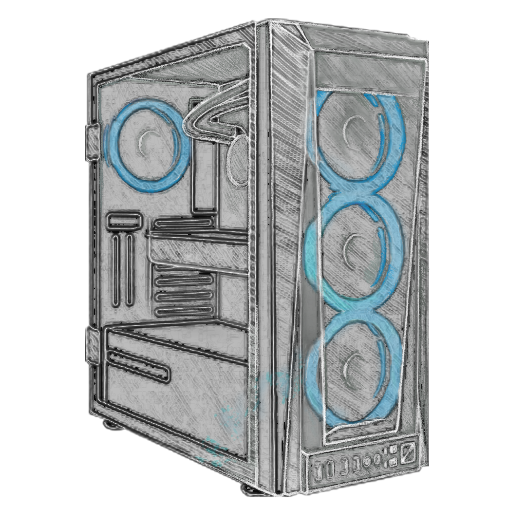 White Forged Custom PC