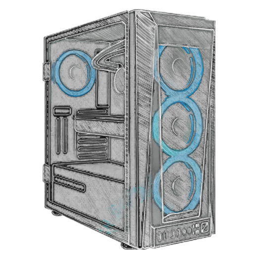 White Forged Custom PC