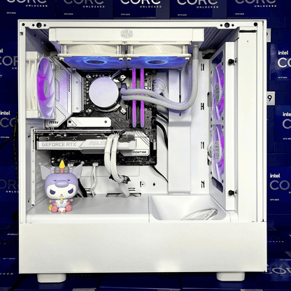 Themed Gaming Pc with KUROMI Funko pop (Intel Core i7-14th Gen/2TB SSD/32GB RAM/RTX 4060/Windows 11 Pro)