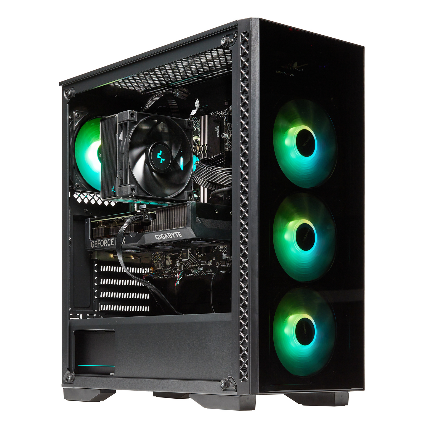 PCxtend Gaming PC (RTX 4070 TI SUPER - Intel Core i7 14TH Gen- 32 GB RAM DDR5 - 2TB SSD - Win 11 Pro - Keyboard Mouse)