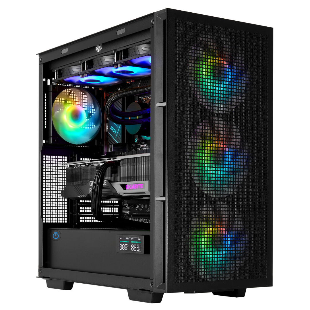 PCxtend Gaming PC – Ryzen 9 7950X3D - GeForce RTX 4090 - 64GB DDR5 - 2TB SSD - 2TB SSD - Win 11 P - Keyboard Mouse