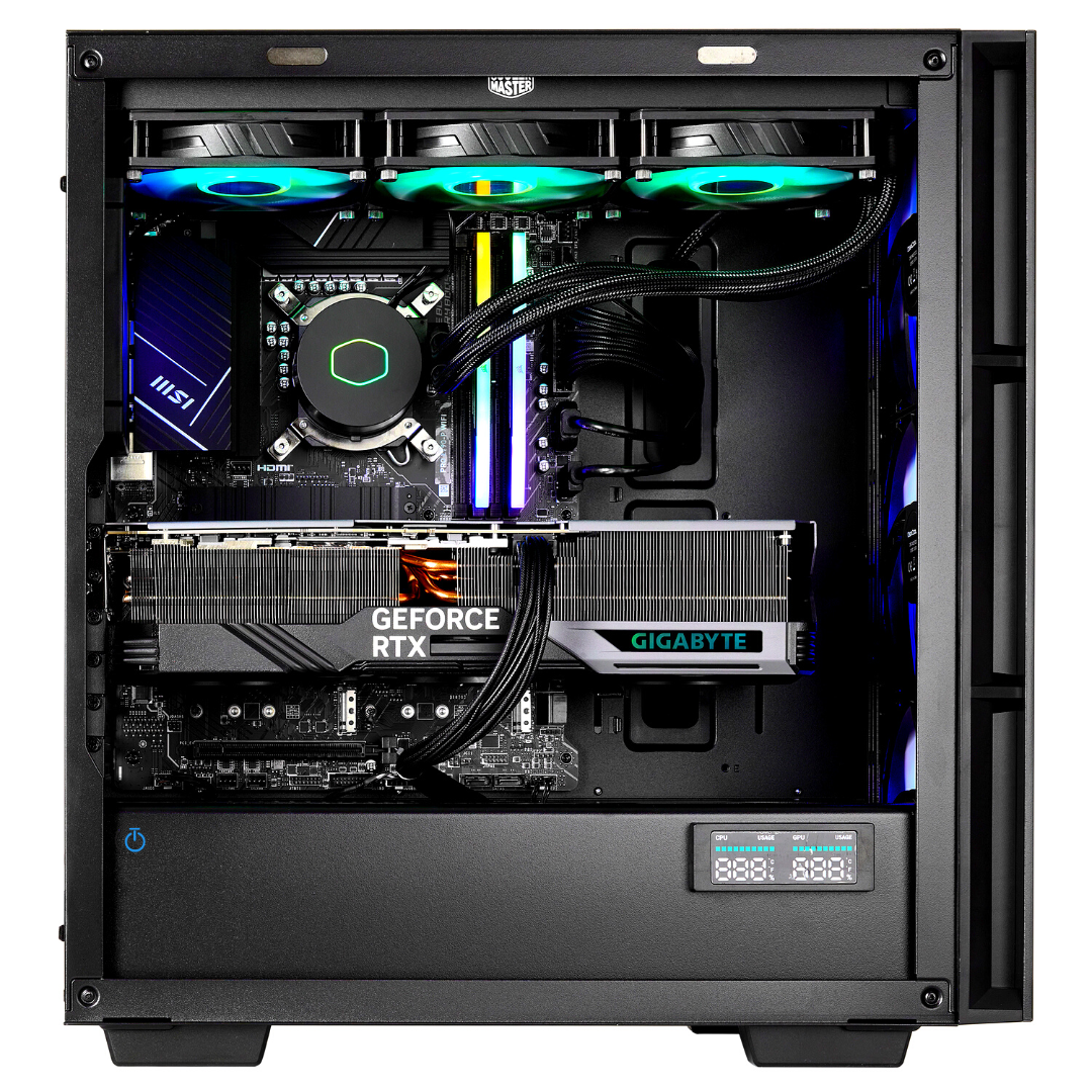 Gaming PC Intel i9 14900K - GeForce RTX 4090 - 64GB DDR5 - 2TB SSD - 4TB HDD - Win 11 Pro