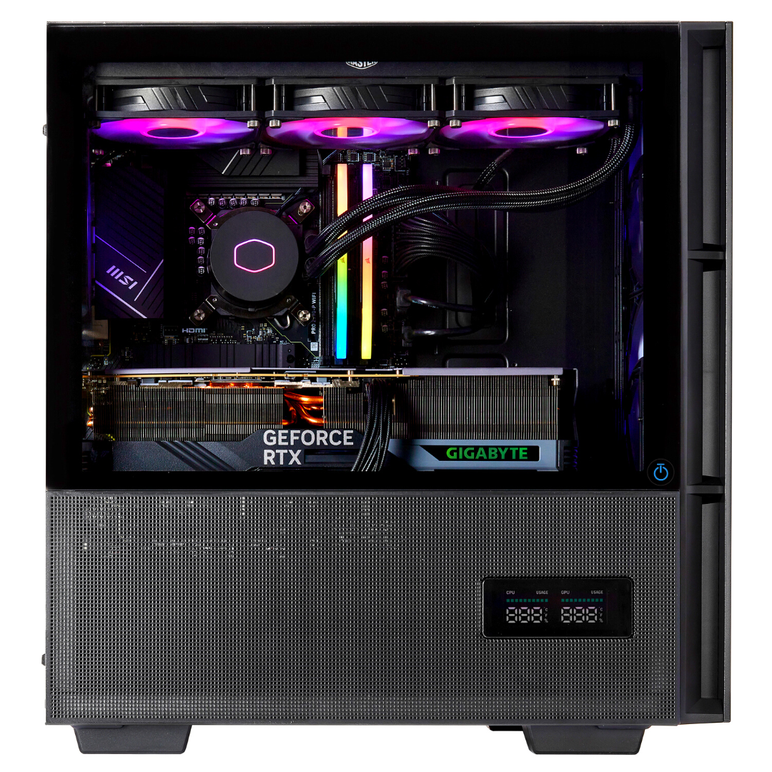PCxtend Gaming PC – Ryzen 9 9950X - GeForce RTX 4090 - 64GB DDR5 - 2TB SSD - 2TB SSD - Win 11 P - Keyboard Mouse