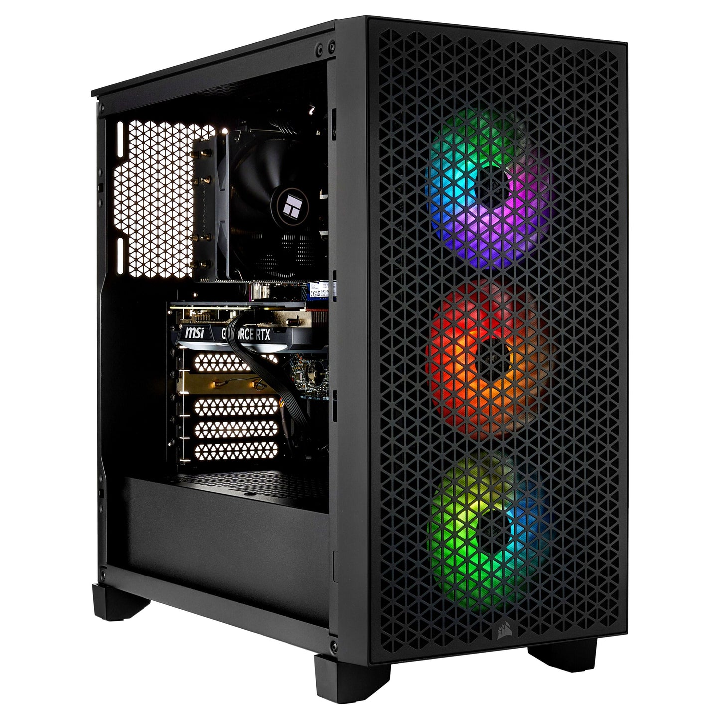 PCxtend Budget Gaming PC (RTX 4070 TI SUPER - Intel Core i7 14TH Gen- 32 GB RAM DDR5 - 2TB SSD - Win 11 Pro - Keyboard Mouse)