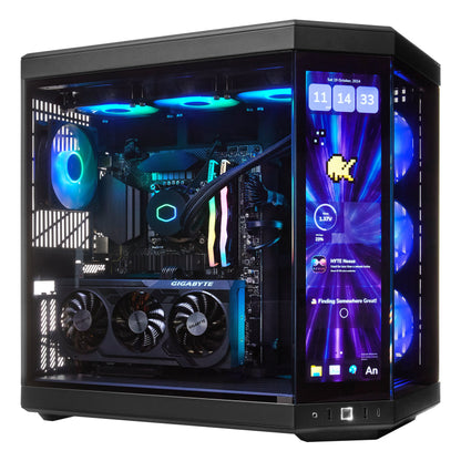 PCxtend Limited Edition Gaming PC (RTX 4080 Super - Intel Core i9 14TH Gen- 32 GB DDR5 RAM - 2TB SSD - Windows 11 P - Wifi - HYTE Y70 Touch infinite - Black)