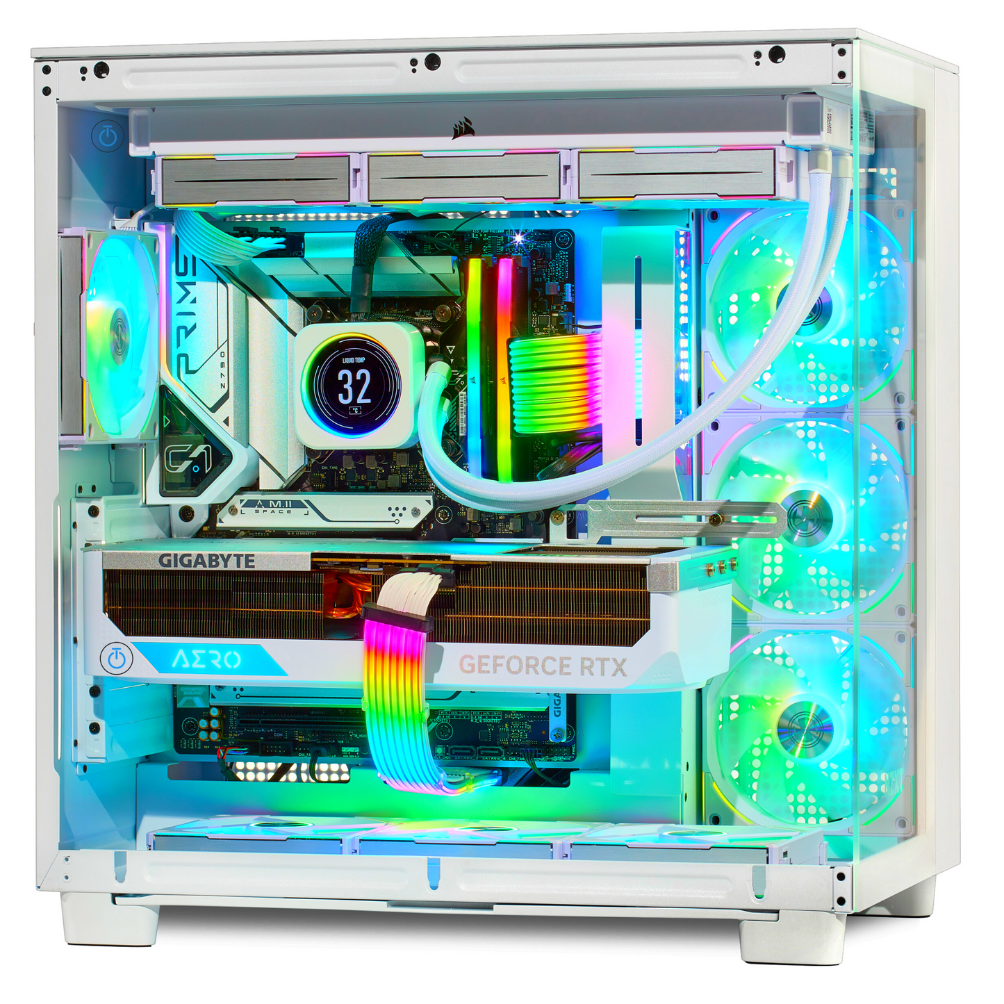 PCxtend FROZEN Gaming PC - Intel Core i9 14900K, 96GB Ram, 4TB SSD, RTX 4080 Super, Windows 11 Pro