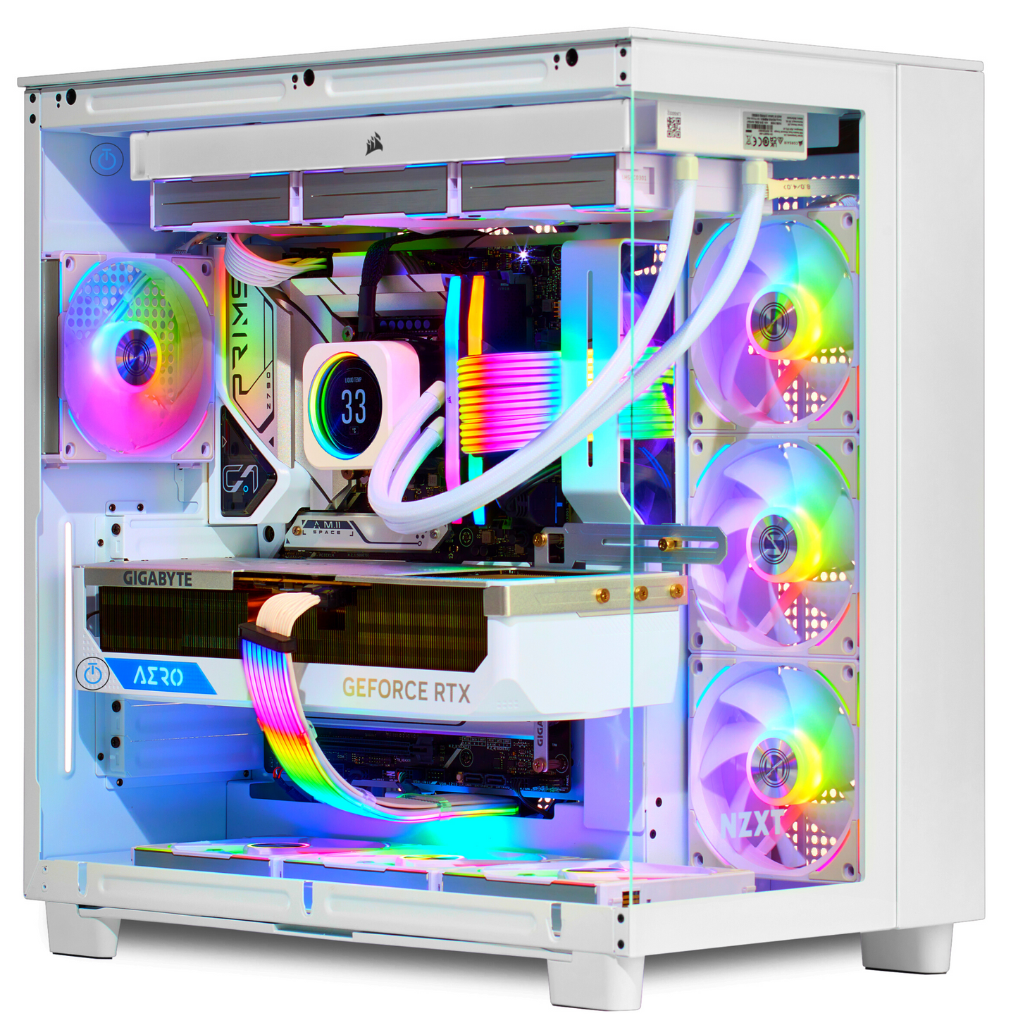 PCxtend FROZEN Gaming PC - Intel Core i9 14900K, 96GB Ram, 4TB SSD, RTX 4080 Super, Windows 11 Pro