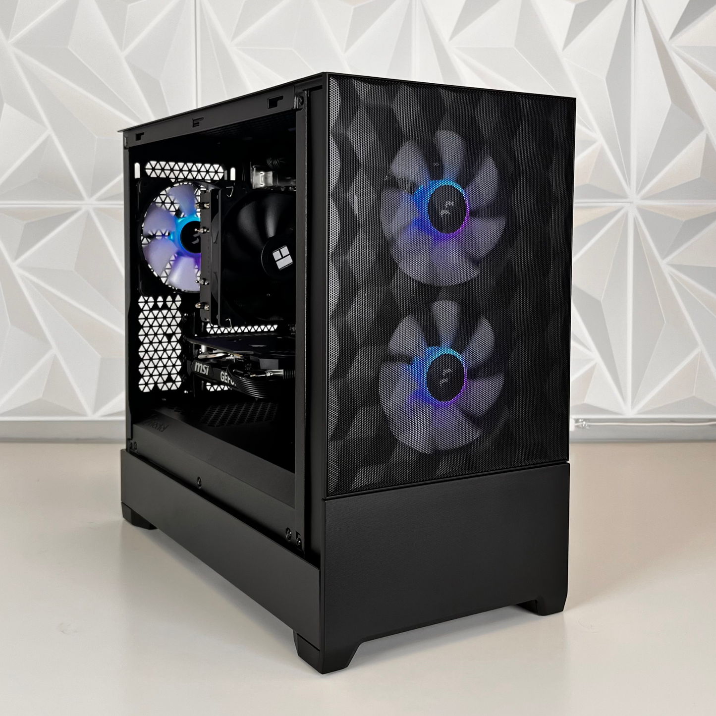 TECHNOD Air Gaming Pc (Ryzen 5 5600G - RTX 4060 Ti - 1TB SSD - 32GB RAM - Win 11 Pro)