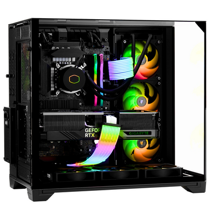 PCxtend ignite Gaming PC (RTX 4090 - AMD RYZEN 9 9950X - 32 GB DDR5 RAM - 2TB SSD - AI Ready - Windows 11 P - Wifi)