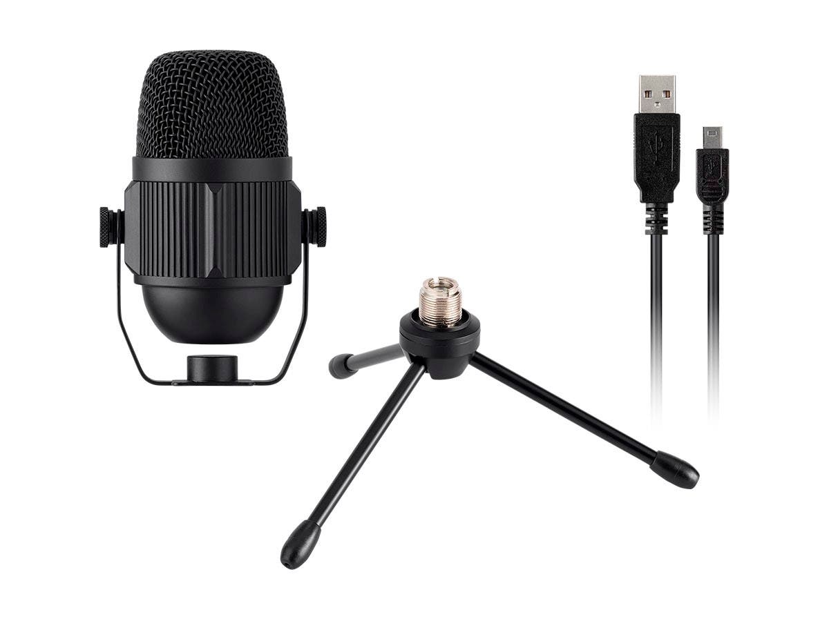 Stage Right USB Large Condenser Mic with Stand