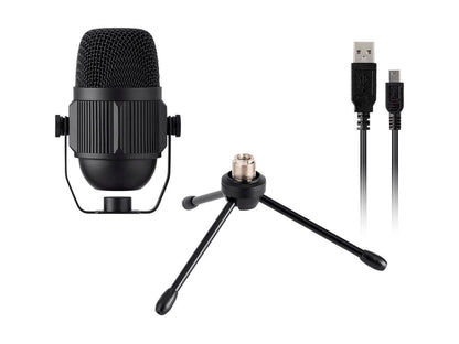 Stage Right USB Large Condenser Mic with Stand