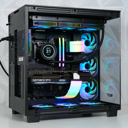PCxtend WEBER Gaming PC - Intel Core i9 14900K, 96GB Ram, 2TB+2TB SSD, RTX 4090, Windows 11 Pro