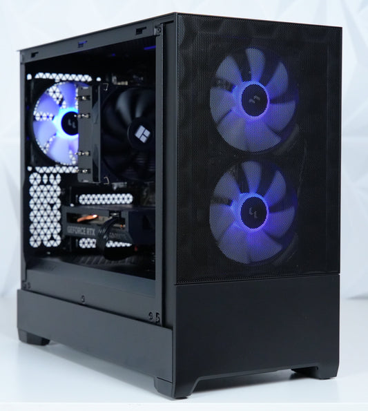 PCxtend AIR Gaming Pc (Ryzen 5 5600 - RTX 4060 - 2TB SSD - 32GB RAM - Win 11 Pro)