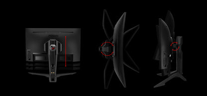 Asrock Phantom Gaming 27" Curved Gaming Monitor (PG27F15RS1A)