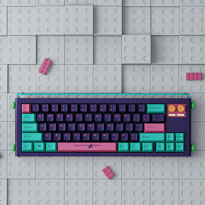 Shurikey Hanzo 65% Bluetooth White LED Double Shot ABS Mechanical Keyboard