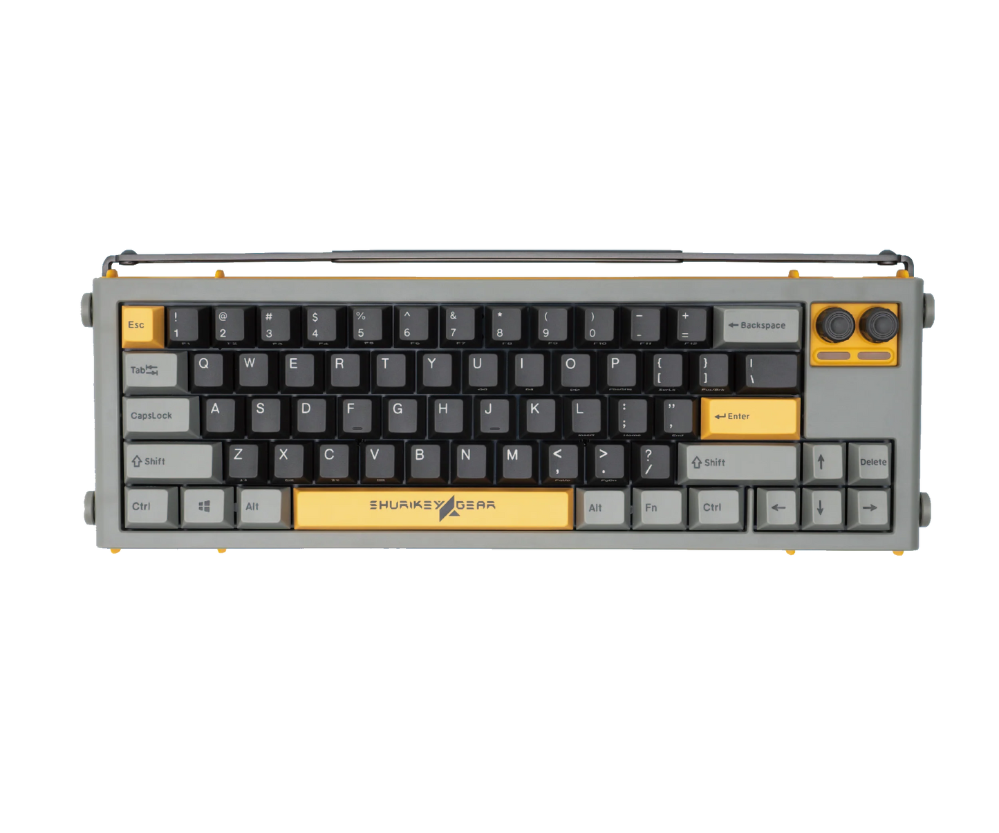 Shurikey Hanzo 65% Bluetooth White LED Double Shot ABS Mechanical Keyboard