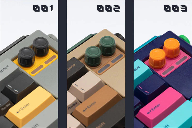 Shurikey Hanzo 65% Bluetooth White LED Double Shot ABS Mechanical Keyboard