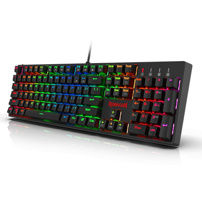 Redragon K582-BA Wired Mechanical Gaming Keyboard Red Switch & M711 Cobra Gaming Mouse 2-in-1 Combo