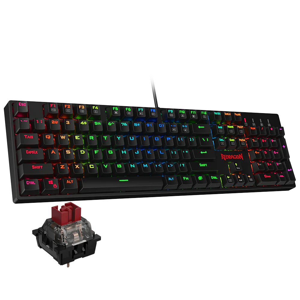 Redragon K582 RGB Surara Mechanical Gaming Keyboard