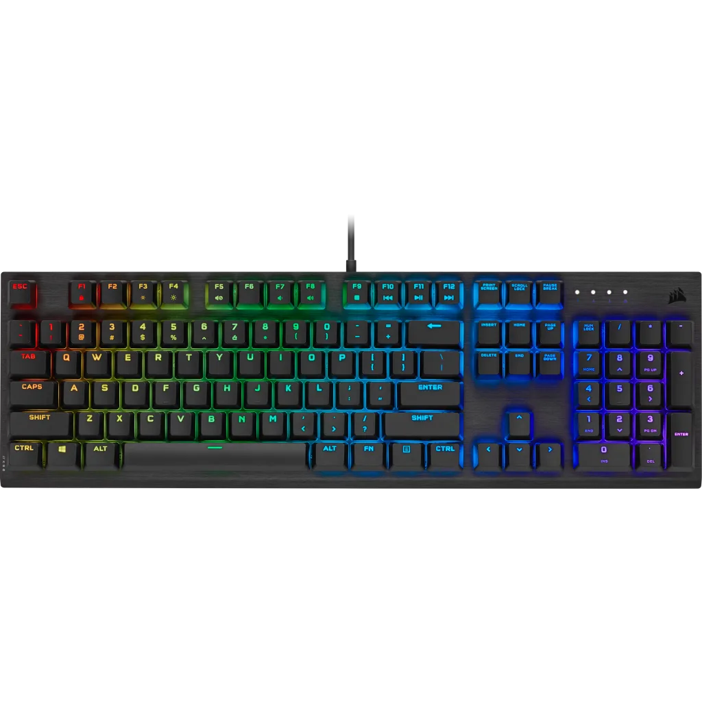 CORSAIR K60 PRO Mechanical Gaming Keyboard CHERRY MV Mechanical Keyswitches — Black