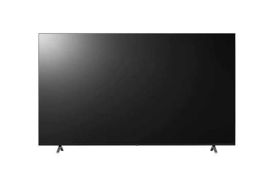 LG 86?€? UR640S Series UHD Signage TV with Slim Depth, LG SuperSign CMS, and Embedded Content & Group Management