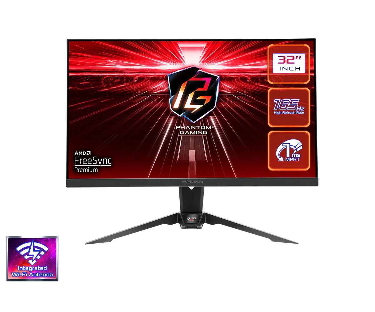 Asrock Phantom Gaming 32" Gaming Monitor PG32QF2B