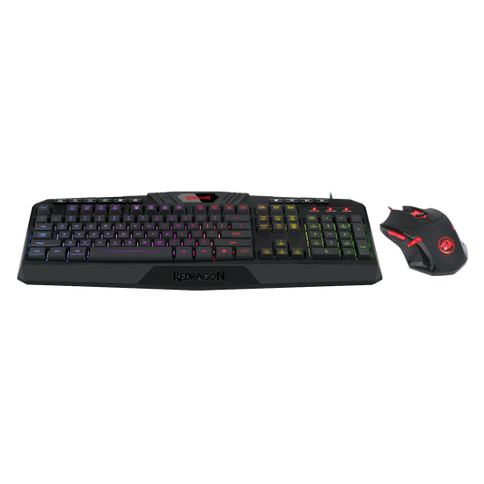 Redragon Gaming Combo - K503RGB Harpe Gaming Keyboard + RGB Gaming Mouse - wired