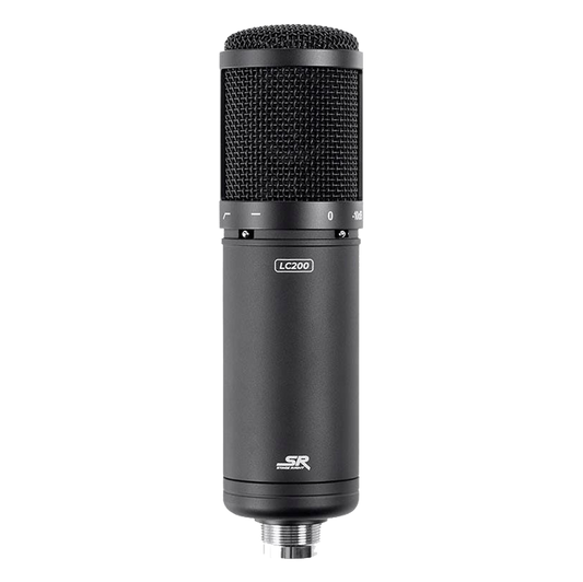 Stage Right Studio Condenser Mic with Pad Filter & Shock Mount
